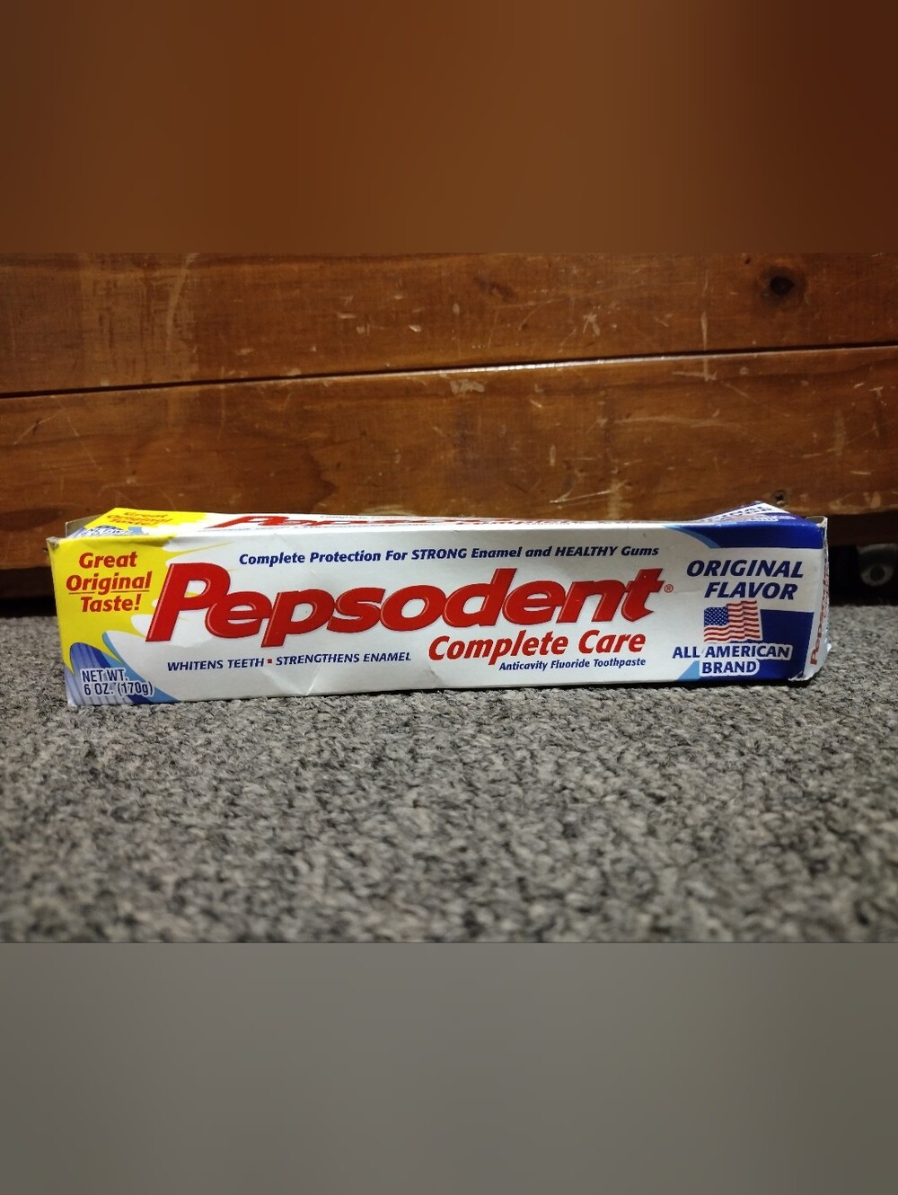Pepsodent Complete Care Original Flavor Toothpaste 6 OZ